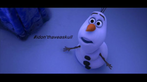 frozen olaf funny quote