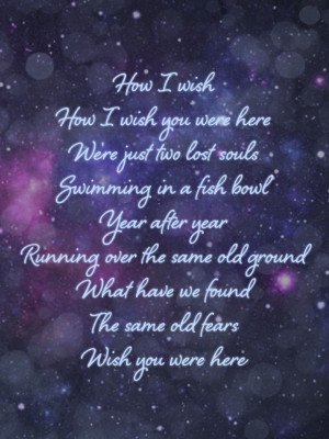 Pink Floyd Wish You Were Here Quotes Quotesgram