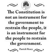 patrick henry quote the constitution edward abbey quote defend your