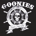 Goonies Never Say Die Boat Wheel T-Shirt