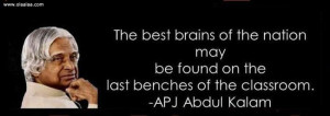 Motivational Thoughts-Quotes-Dr. APJ Abdul Kalam-Brains-Best-Great