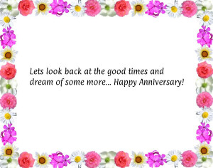 ... back at the good times and dream of some more... Happy Anniversary