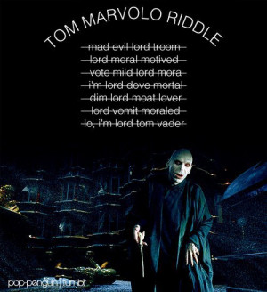 Harry Potter Voldemort and his name problem.