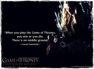 GameOfThrones #LenaHeadey #CerseiLannister #QuoteToRemember