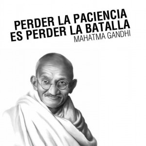 Gandhi #frases: Lose, Mahatma Gandhi, Es Perder, Quote, The Battle ...
