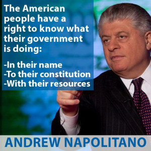 The American people have a right to know what their government is ...
