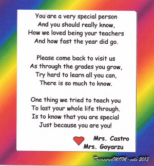 Farewell Quotes For Teachers ...the note