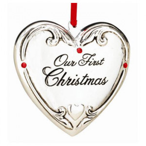 first christmas together ornament our first christmas ornament snow ...