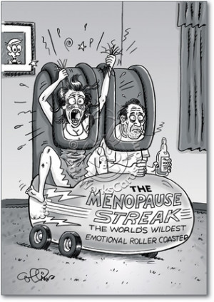 Menopause Streak Inappropriate Humorous Birthday Paper Card Nobleworks