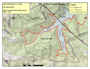 Strom Thurmond Lake Trail