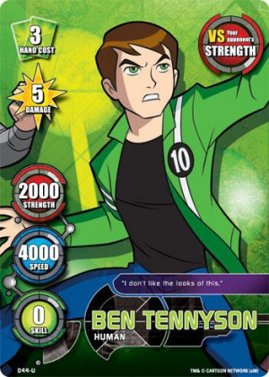 Ben Tennyson - UnCommon Ben 10: Trading Card