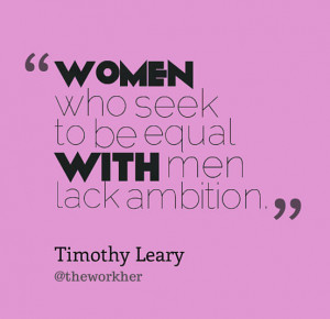 ambitious women