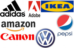 famous company logos with names