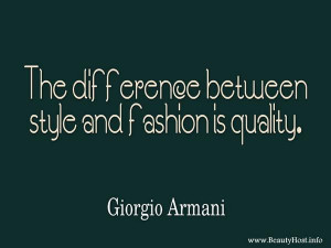 Giorgio Armani #designer #quote