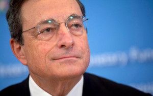 Mario Draghi Picture BLOOMBERG ANDREW HARRER