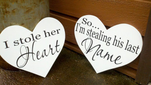 He Stole My Heart, I Stole His Last Name…