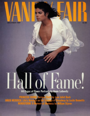 Michael Jackson’s 1989 Vanity Fair Cover voted the Best in magazines ...