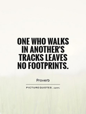 Footprint Quotes And Sayings Footprints Picture Quote
