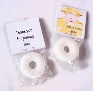 individual mints with cardstock toppers you can exchange the mints to ...