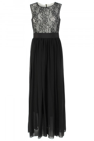 Go Tendance gt Vetement gt Robes gt Robe longue avec haut en dentelle