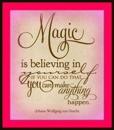 Do You Believe in Magic? #Quote #Motivation #Inspiration #Magic More