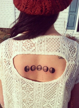 moon tattoo… Technically it wouldn’t be cheating on STAAR…