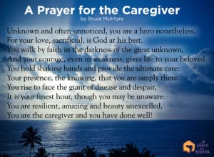 Poem: A Prayer for the Caregiver