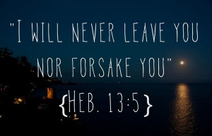 depression quotes god never leaves us