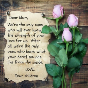 Mother’s Love For Children - Children Quote