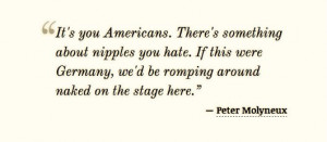 molyjam deux to use real molyneux quotes as inspiration for games