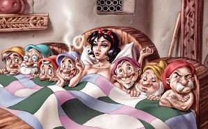 The link to Snow White in the advertisement has reportedly angered ...