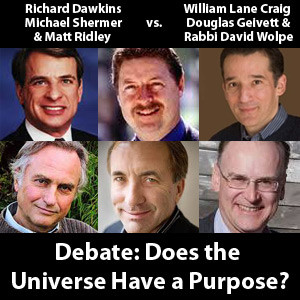 Does the Universe Have a Purpose? Audio Debate