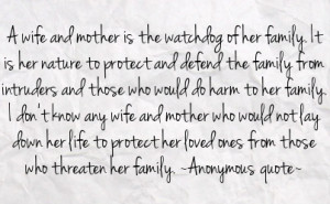 Quotes About Protecting Family