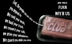 Quotes Fight Club Wallpaper with 1440x900 Resolution
