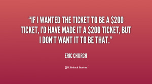 Eric Church Quotes Preview quote