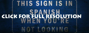 Spanish sign in english facebook cover photo