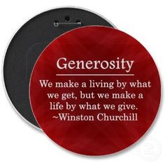 Generosity. #quotes