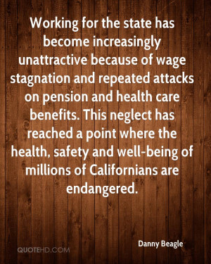 Working for the state has become increasingly unattractive because of ...