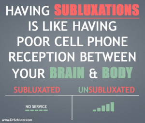 Subluxations impair your nervous system's ability to function properly ...