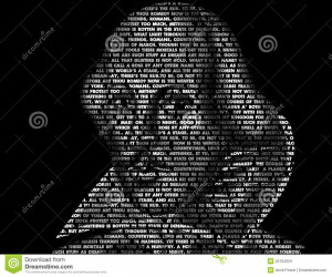 Editorial Stock Image: Shakespeare Word Art (Quotes)