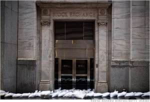 stock markets were shut for two days as New York City dealt with