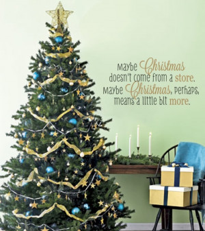 ... Grinch movie! This is really pretty too! Maybe Christmas Wall Decal