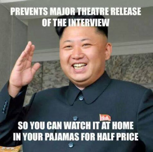 Prevents Release of The Interview