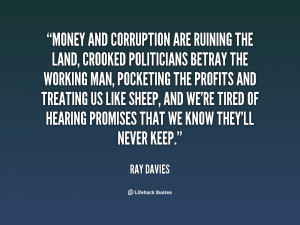 Money Corruption Quotes