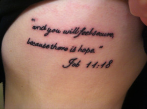 Short Bible Quote Tattoos For Girls Tattoo bible quotes life