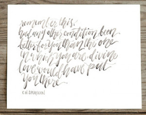 Divine Love Print - Charles Spurgeo n Quote ...