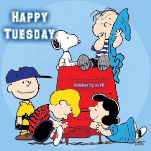 Peanuts Gang Happy Tuesday