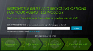... easy: 1. get a quote; 2. sell or recycle; 3. ship your stuff; 4. if