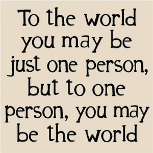 So true for many types of relationships!