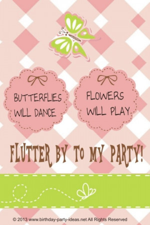 Flutter Away to a Butterfly Birthday Party #Butterfly #party #birthday ...